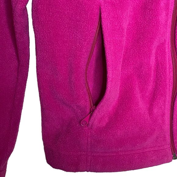 Columbia Womens Full Zip Fleece Jacket Breast Cancer Awareness Pink Size Medium - Picture 5 of 9